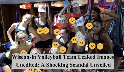 wisconsin volleyball team leaks